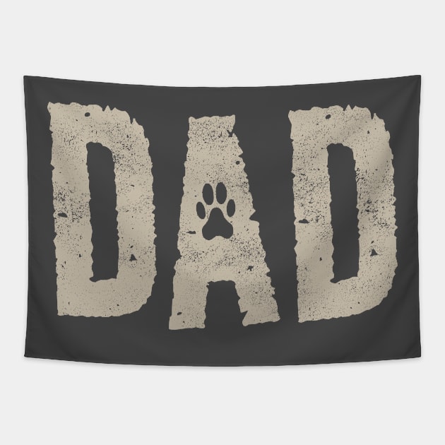 Paw-fect Dad Tapestry by Ideal Action