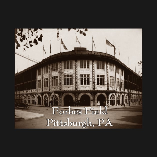 Forbes Field - Historic Pittsburgh Ballpark Vintage Photo by Naves