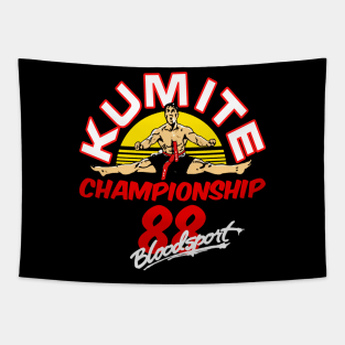 Kumite Championship Bloodsport 88 Tapestry