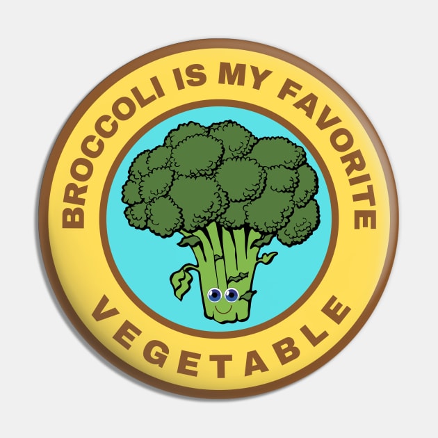 Broccoli is my favorite vegetable Pin by InspiredCreative