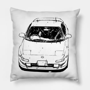 Miyahara's Toyota MR2 [ Initial D ] Pillow