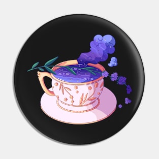 Lavender Brew Pin