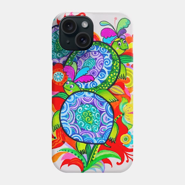 turtles Phone Case by CATS ART