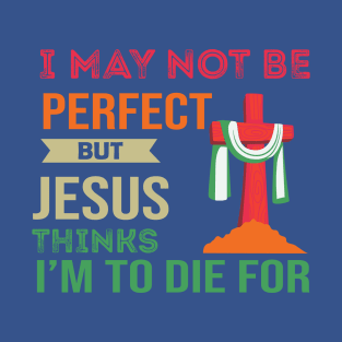 I'm not perfect uplifting message T-Shirt