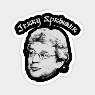 Jerry Springer // Retro Fan Design Magnet