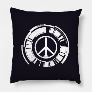 Walker of Peace [White] Pillow