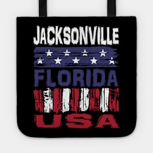 Jacksonville Florida USA T-Shirt Tote