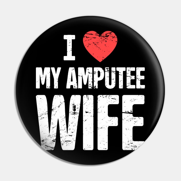 Funny Amputated Missing Leg Amputee Gift Pin by MeatMan