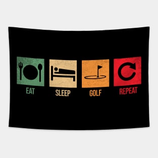 golfer Tapestry