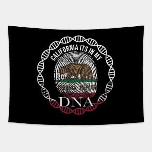 California Its In My DNA - Californian Flag - Gift for Californian From California Tapestry