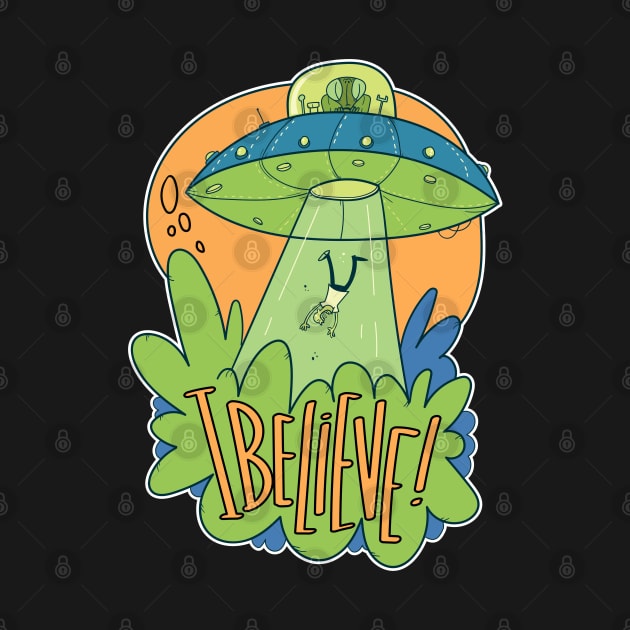 Alien I Believe UFO Abduction by markz66