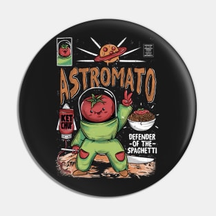 ASTROMATO - One Tomato, One Mission Pin