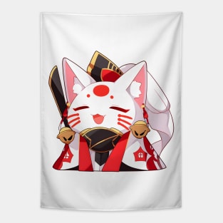 Cat Priestess Tapestry