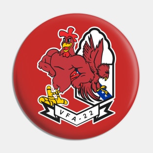 VFA-22 Fighting Redcocks Pin