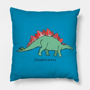 Steakosaurus! Pillow