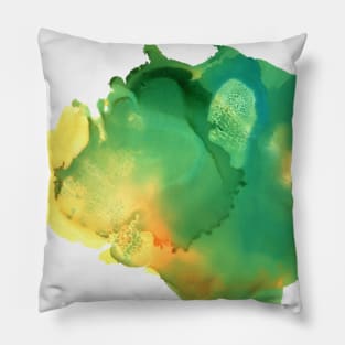 broccoli ink Pillow