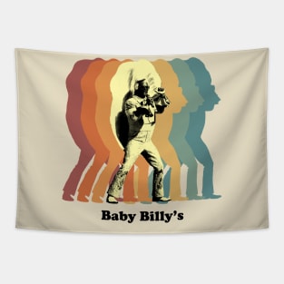 Baby Billy's Shadow Vintage Retro Tapestry