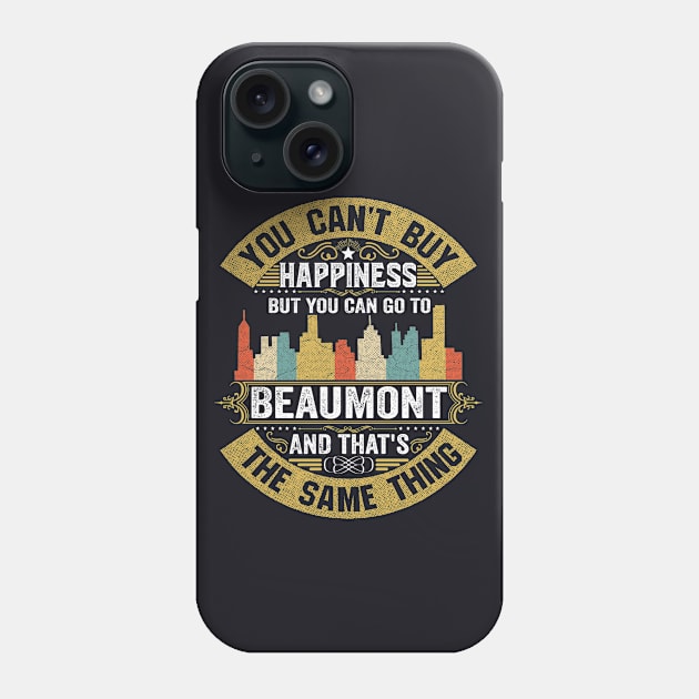 USA City Beaumont City T-Shirt I Love Beaumont Flag Texas State Home City Beaumont Map Native American USA Flag Phone Case by BestSellerDesign