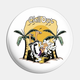 Luffy Gear 5 Chill Out Pin