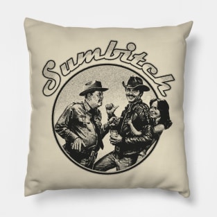 PENCILART - SUMBITCH SHERIFF Pillow