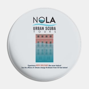 New Orleans Urban Scuba Tours Pin