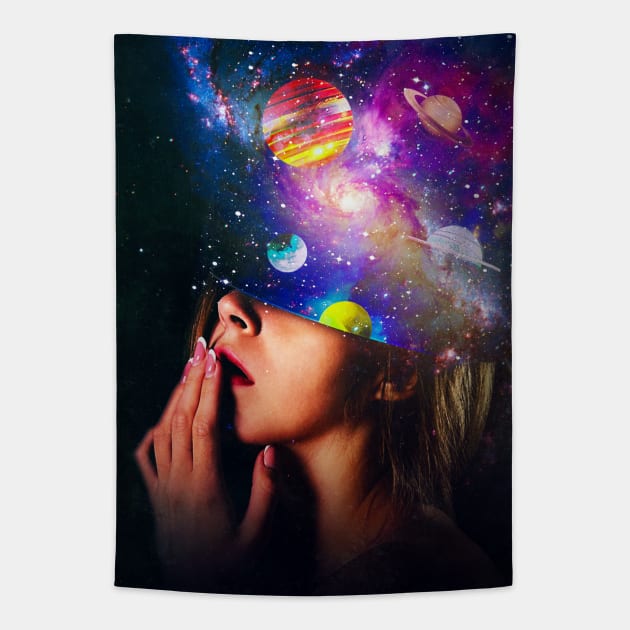 The Thinker Tapestry by SeamlessOo