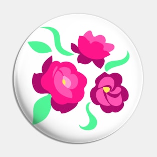 Roses print Pin