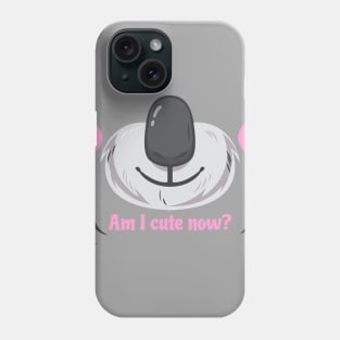 Mask Am I cute now? Phone Case