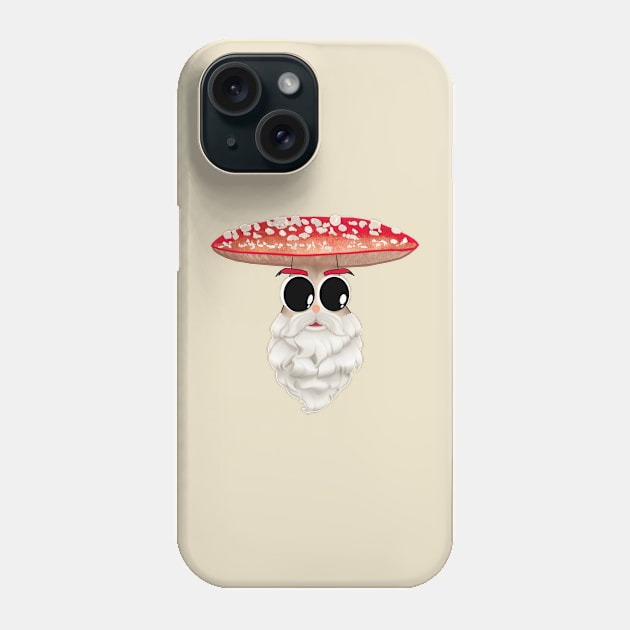 Santa Muscaria Phone Case by Wirrr4U