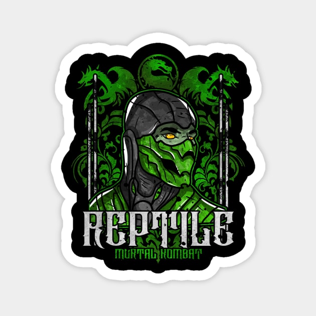 Reptile (Mortal Kombat) Magnet by Brom Store