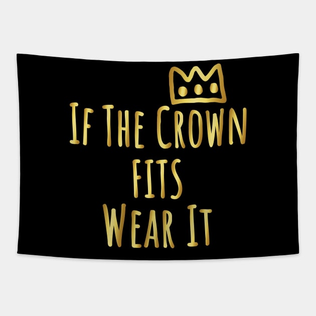 If The Crown Fits Wear It - Ranboo My Beloved Tapestry by EleganceSpace