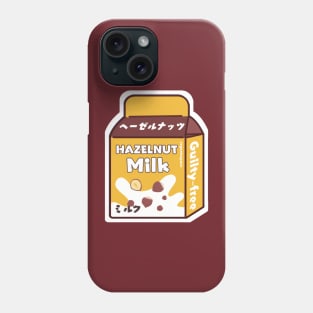 Hazelnut Milk Dairy Free Vegan Milk Phone Case