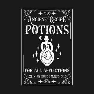 Ancient recipe witch potions T-Shirt