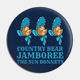 Country bear jamboree The Sun Bonnets triplets bears Pin