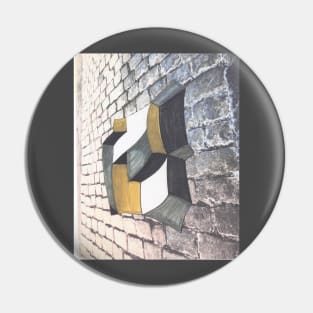 COBBLESTONE ILLUSION Pin