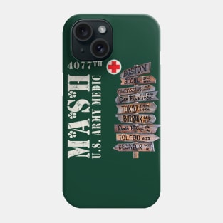 MASH 4077th City Sign Phone Case