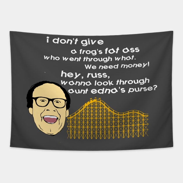 Clark Griswold Walley World Tapestry by PoetandChef