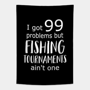 Love Fishing Tournaments Tapestry