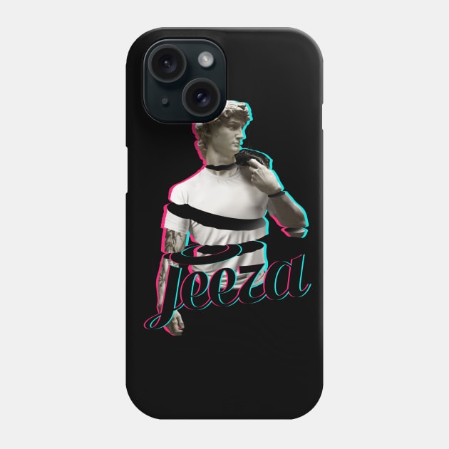 Jeeza Adam Phone Case by Jeeza