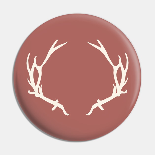 Antlers Pin by littlemoondance