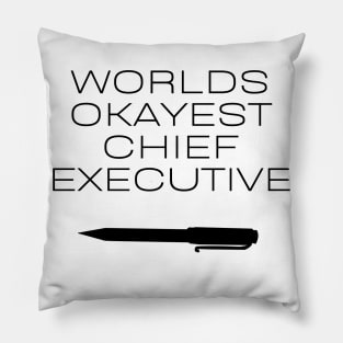 World okayest chief executive Pillow