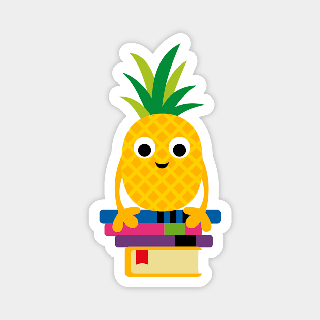 Pineapple Art Magnet by Hastag Pos