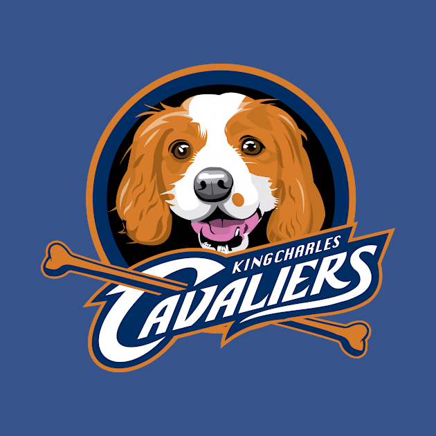 King Charles Cavaliers by Rola