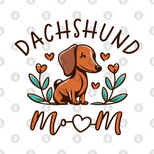 dachshund mom by Clouth Clothing 