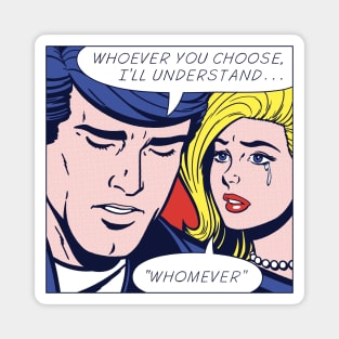 Pop She-Chose-Grammar Magnet