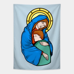 Virgin Mary Tapestry