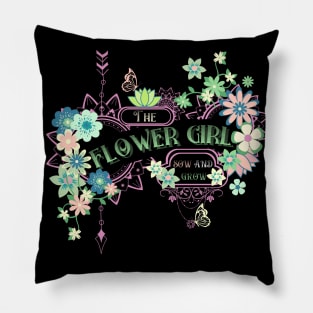The Flower Girl Pillow