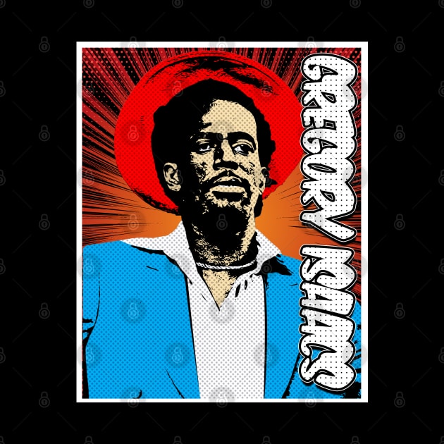 Gregory Isaacs Pop Art  Design by Flasher