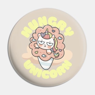 Hungry Unicorn Pin