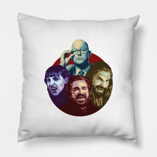 what we do in the shadows - Retro vintage colour Pillow